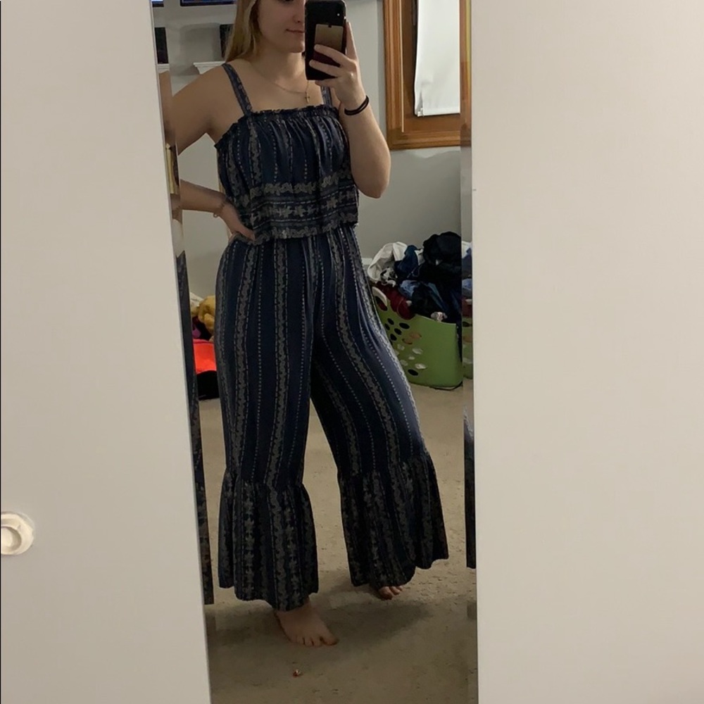 Light navy blue jumpsuit